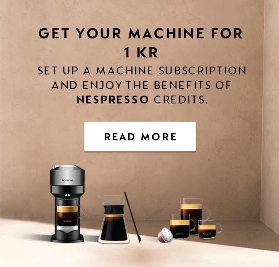 fordel godt mus eller rotte Nespresso | Coffee machines & coffee of highest quality