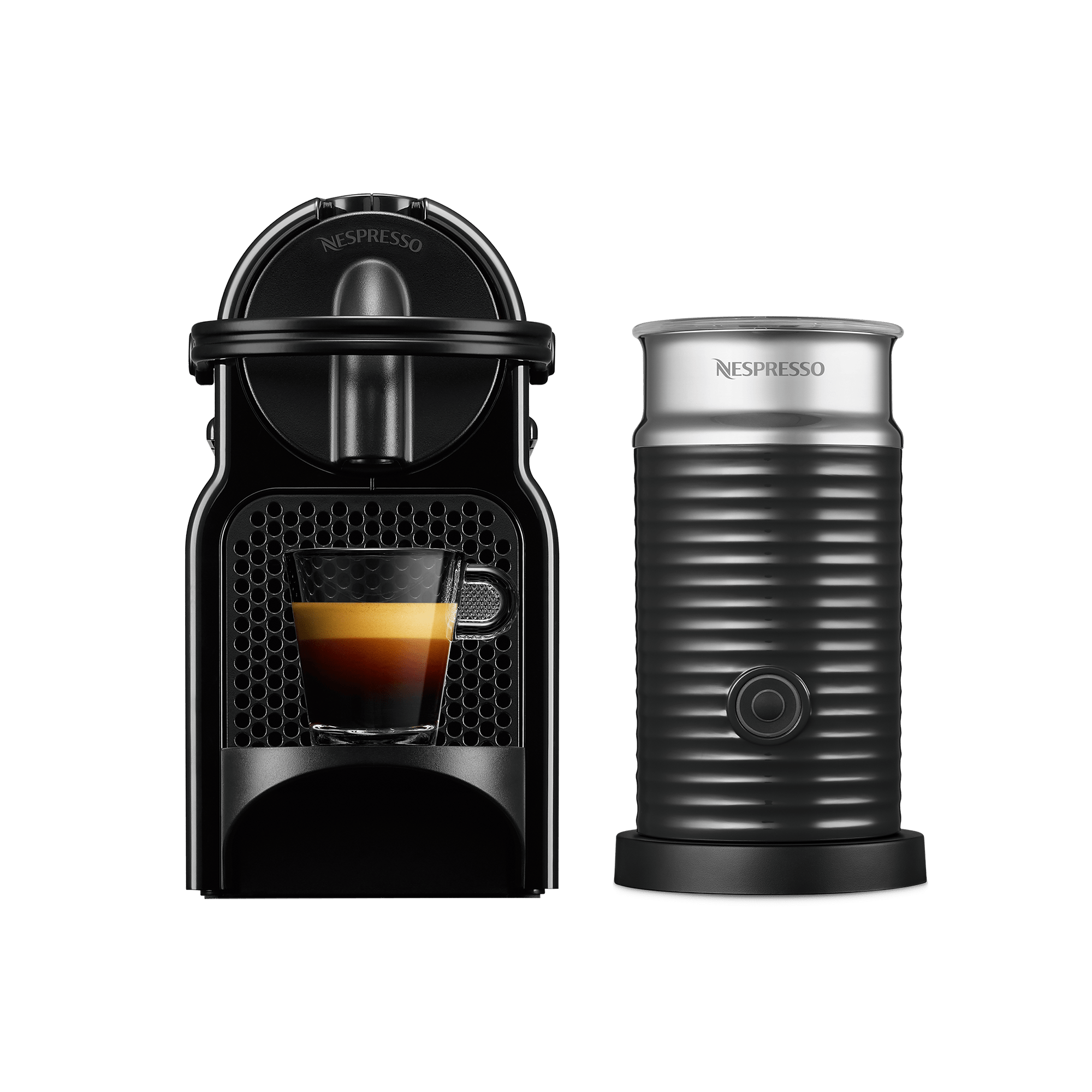 Inissia & Aeroccino Black 1