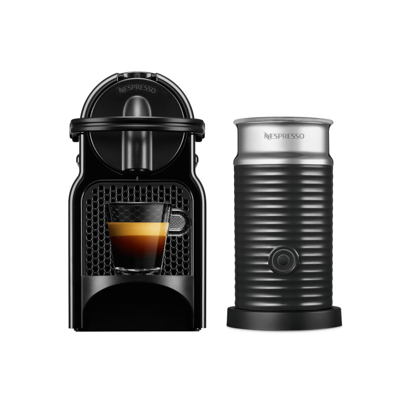 Inissia Black Coffee Machine & Aeroccino 3 - Nespresso™ Romania