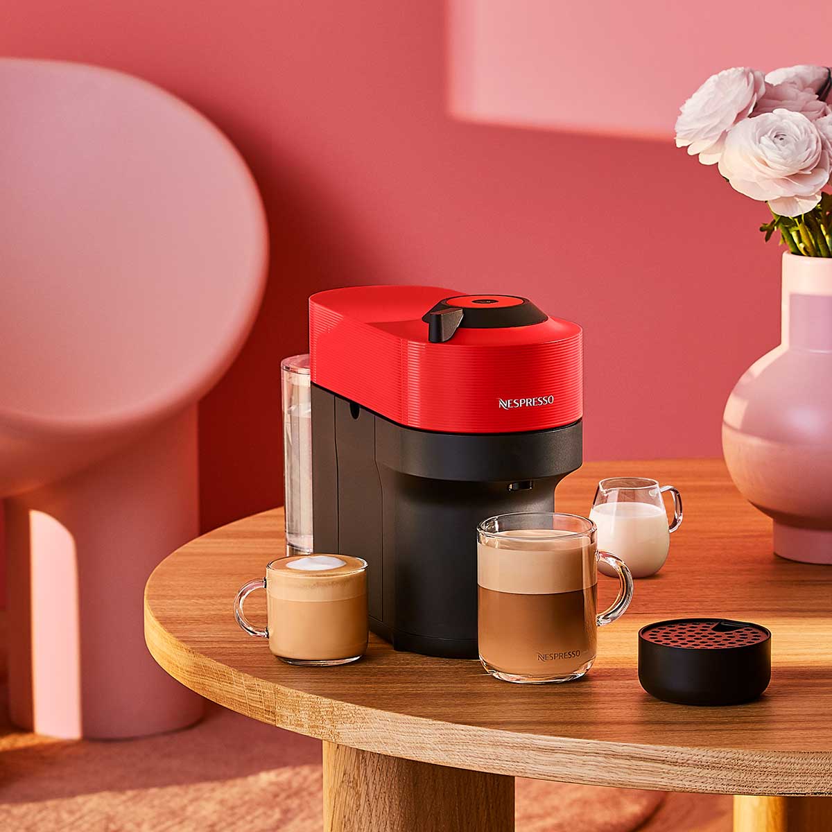 Vertuo Pop Candy Pink Coffee Machine - Nespresso™ Romania