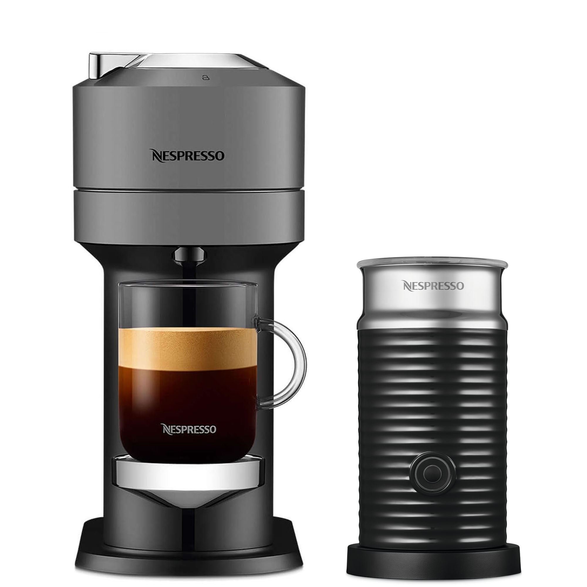 Nespresso Vertuo Pop+ Deluxe Titane avec Aeroccino Galeries de la Capitale