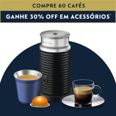 Get a discount in accessories buying coffee capsules