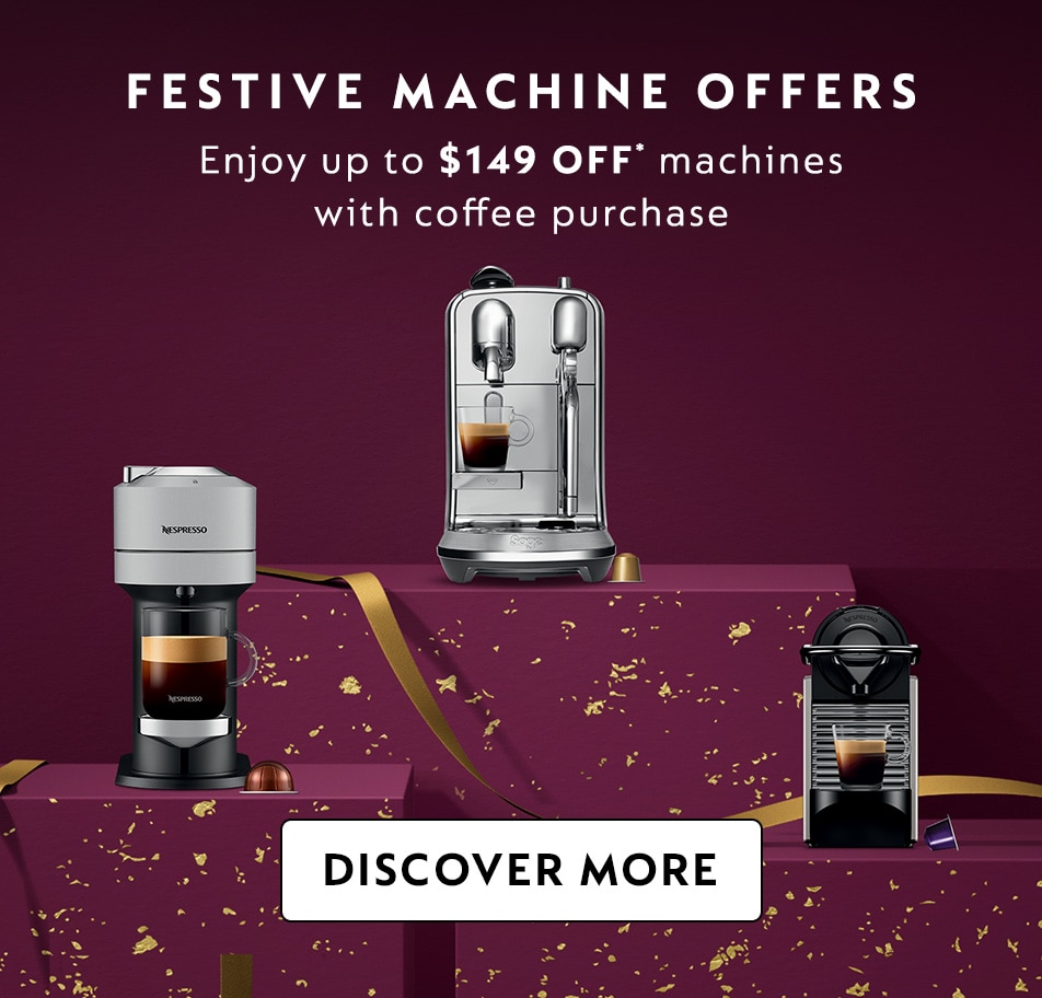 Nespresso new customer shop promo