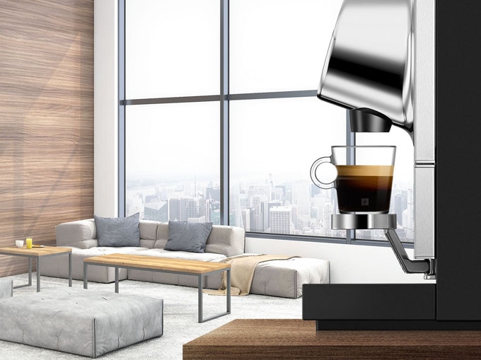Premium quality coffee pods & machines