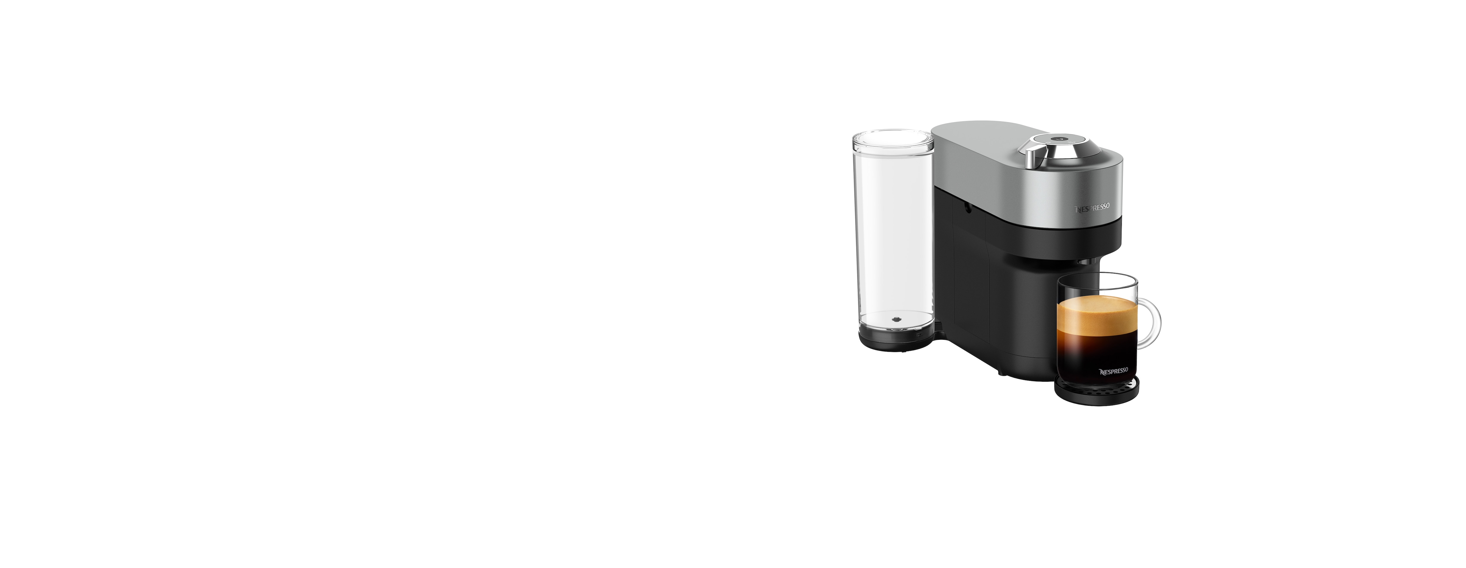 Vertuo Pop+ Deluxe Titan Nespresso Coffee Machine - Nespresso™ Country