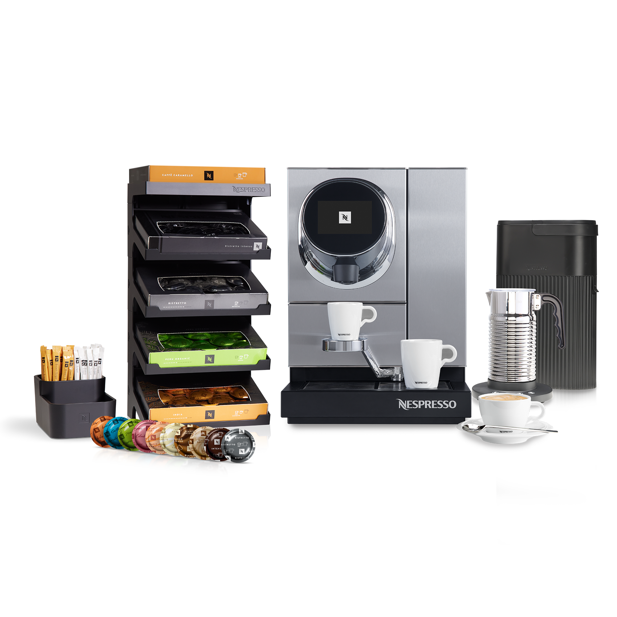 Vending machine Nespresso capsules and Nespresso compatible