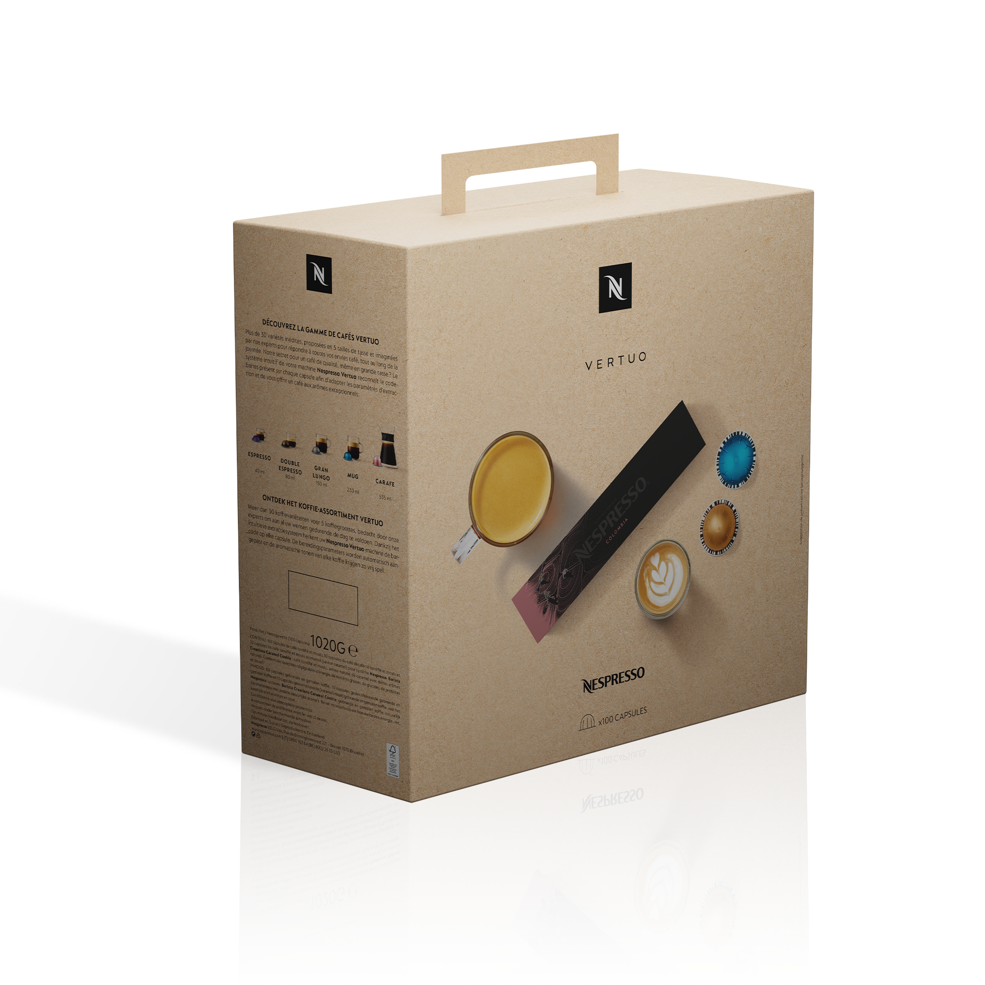 Vertuo Discovery Box of 100 capsules | Nespresso
