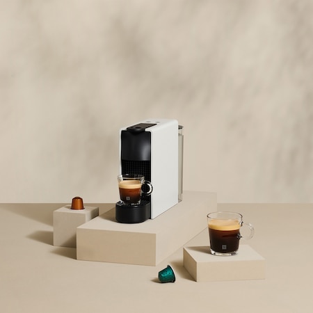 Essenza Mini Coffee Machine in White Coffee Machine Nespresso SG
