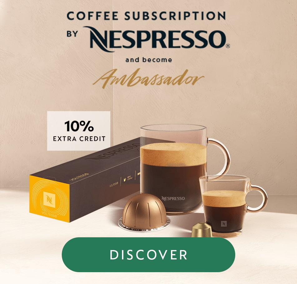 Nespresso Vertuo - 50 Chiaro Capsules - Intensity 8 - For Double Espresso  80 ml - (5 Cases of 10) : : Grocery