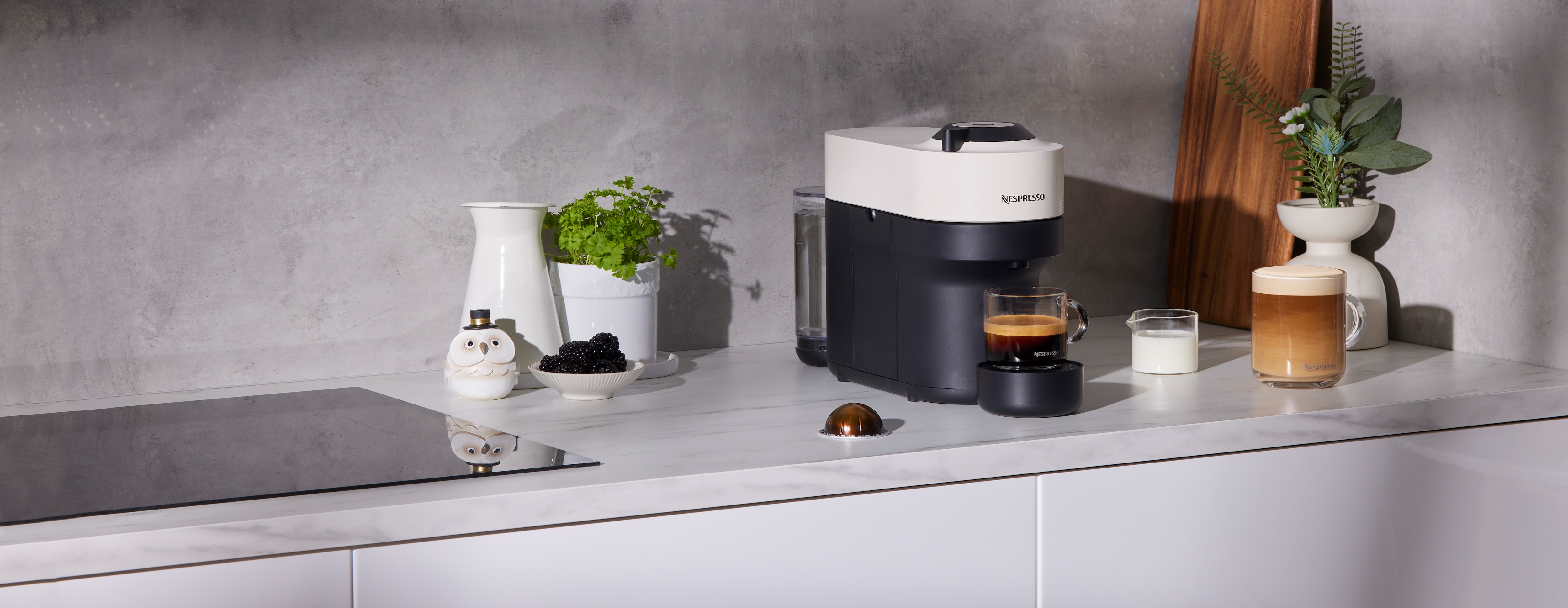 Vertuo Pop Coconut White Nespresso Coffee Machine - Nespresso™ New