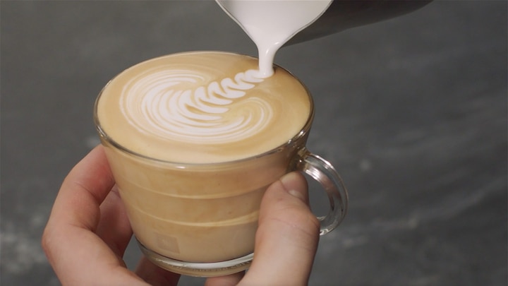 Creatista Pro Nespresso süt potu ve view espresso fincanı