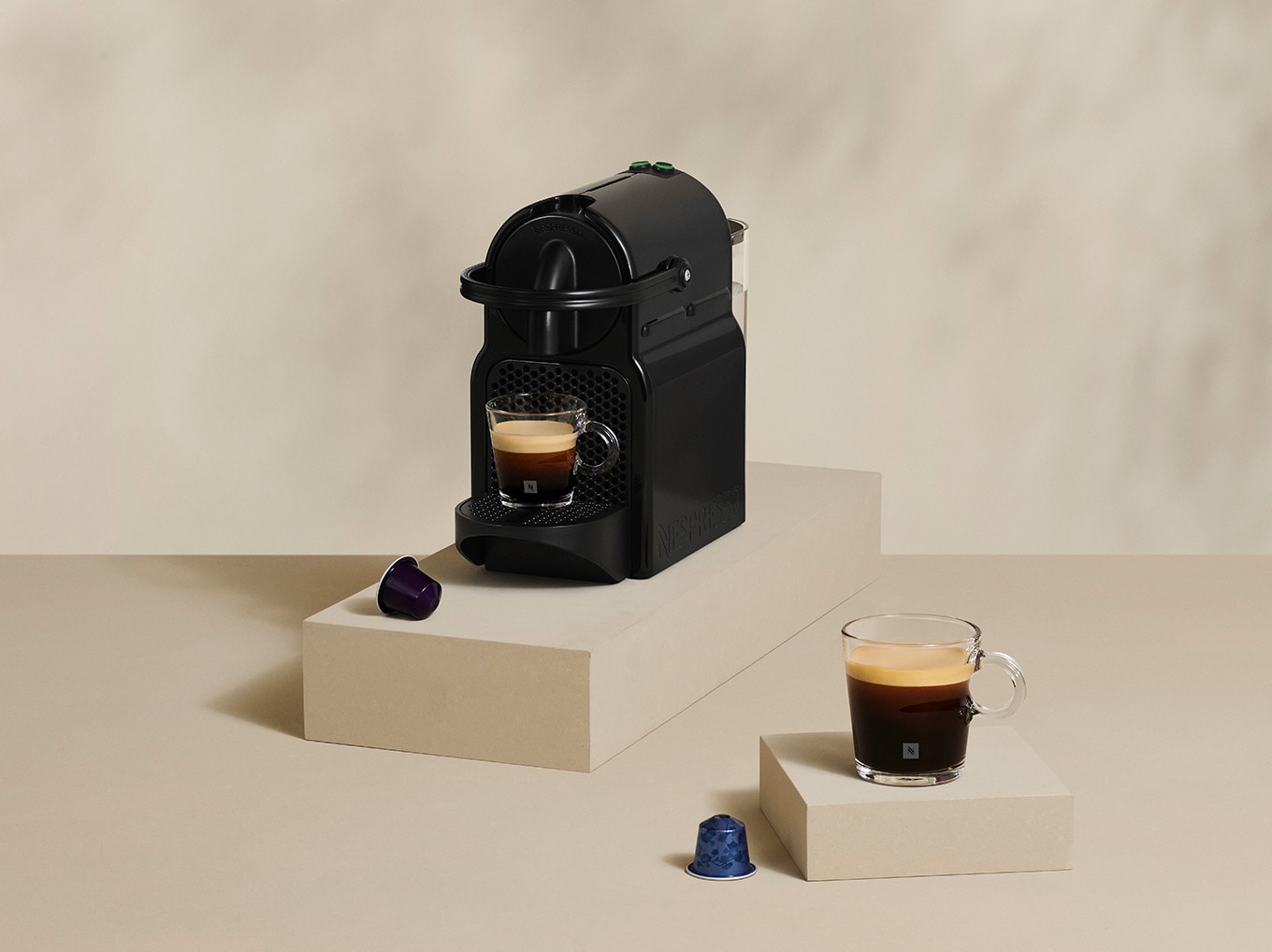 Inissia Siyah Espresso Kahve Makinesi | Nespresso Türkiye