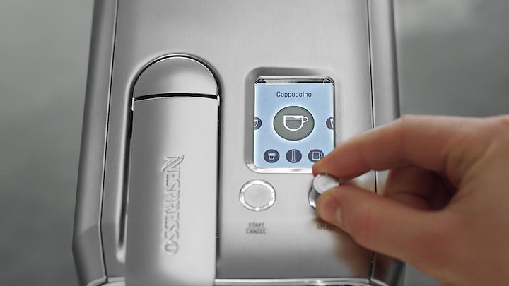 Creatista Plus Nespresso fincan boyutu teknolojisi