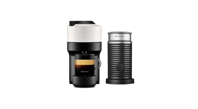 Cafeteira Expresso Nespresso Vertuo Pop & Aeroccino Branco 110v - A3kgcv2brwhne