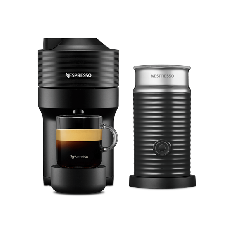 NESPRESSO VERTUO POP 未使用品 Vertuo Pop Black Coffee Machine & Aeroccino 3 - Nespresso™ Romania