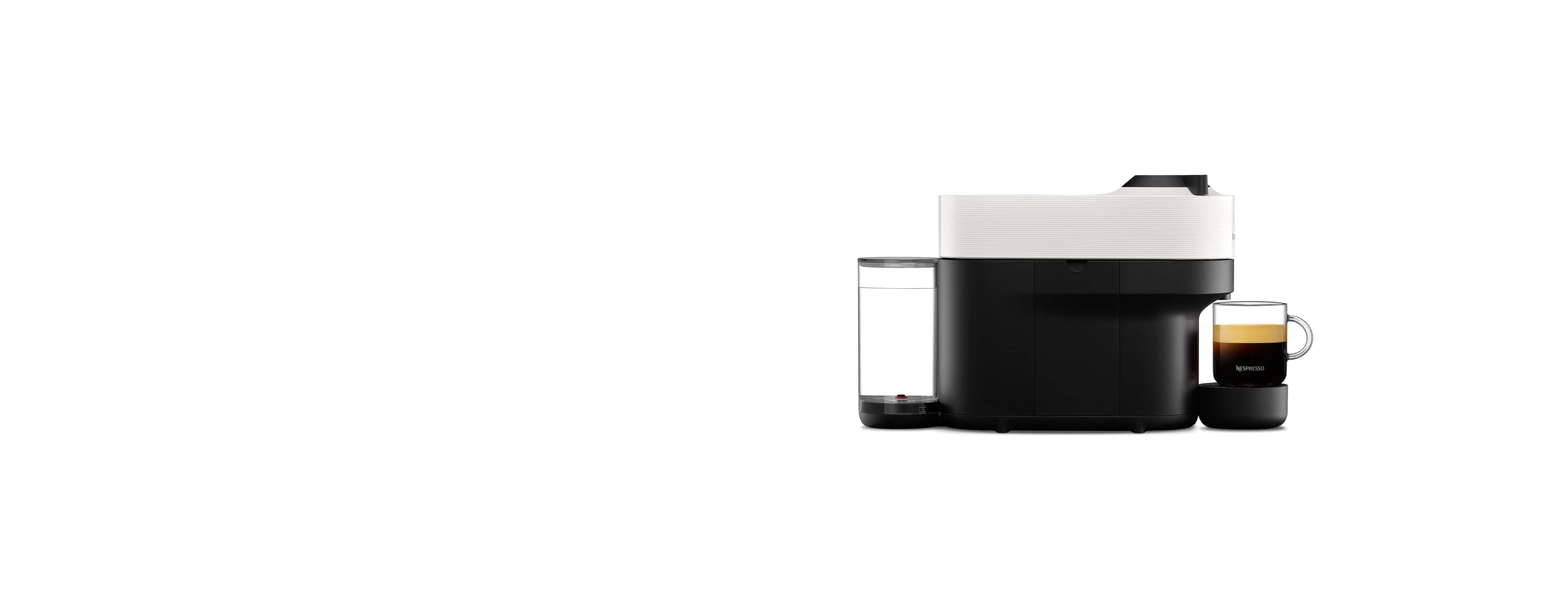 Vertuo Pop White Coffee Machine & Aeroccino 3 - Nespresso™ Romania