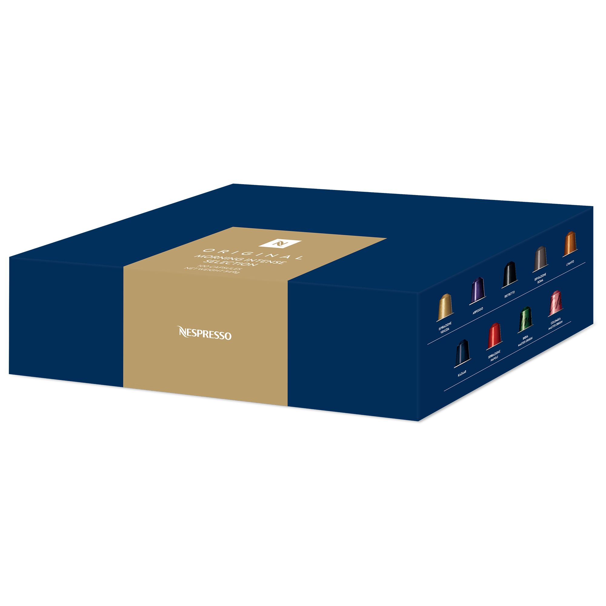 Original Morning Intense 100 Capsule Assortment Nespresso AU