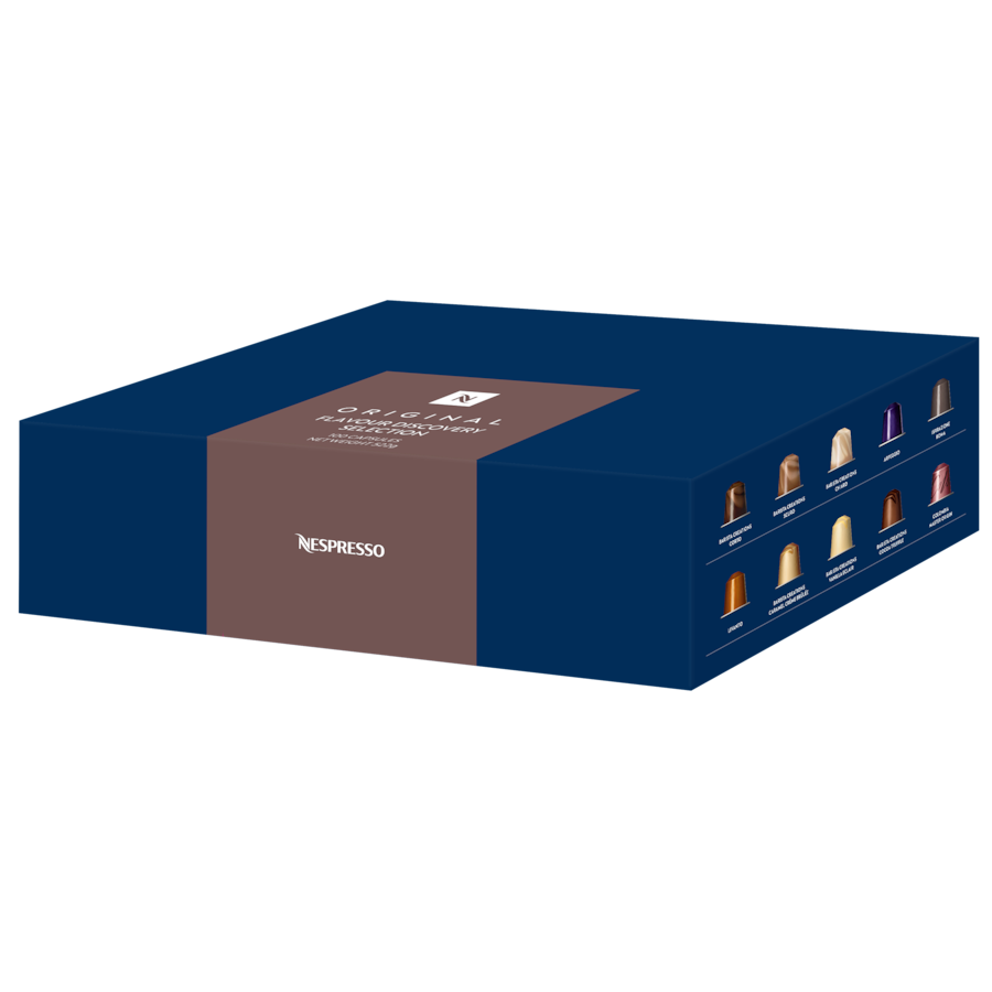 Original Flavour Discovery 100 Capsule Assortment - Nespresso AU