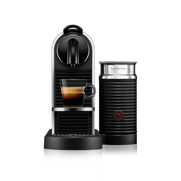 CitiZ Platinum&Milk Stainless steel - Coffee Machine - Nespresso