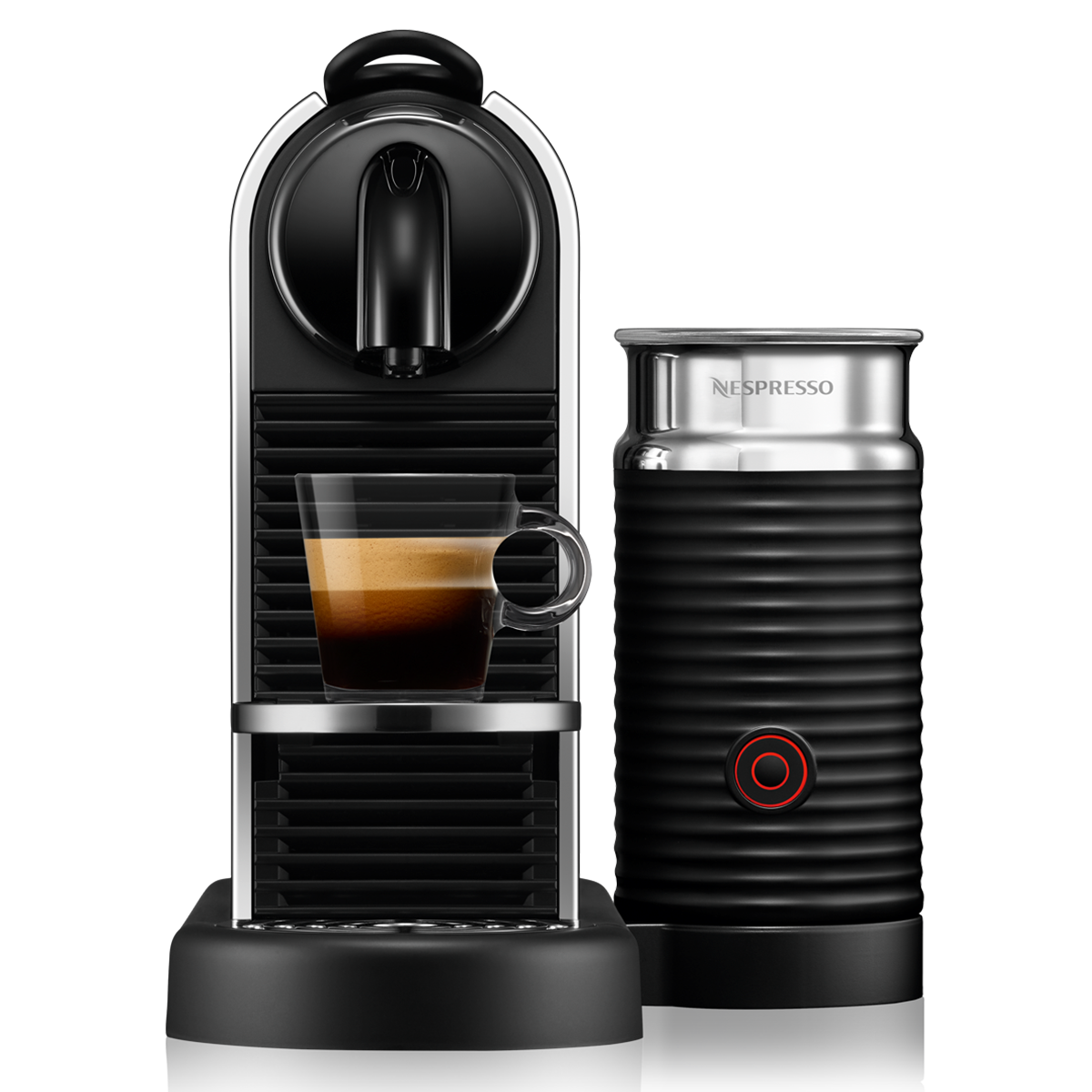 CitiZ Platinum&Milk Stainless steel - Coffee Machine - Nespresso