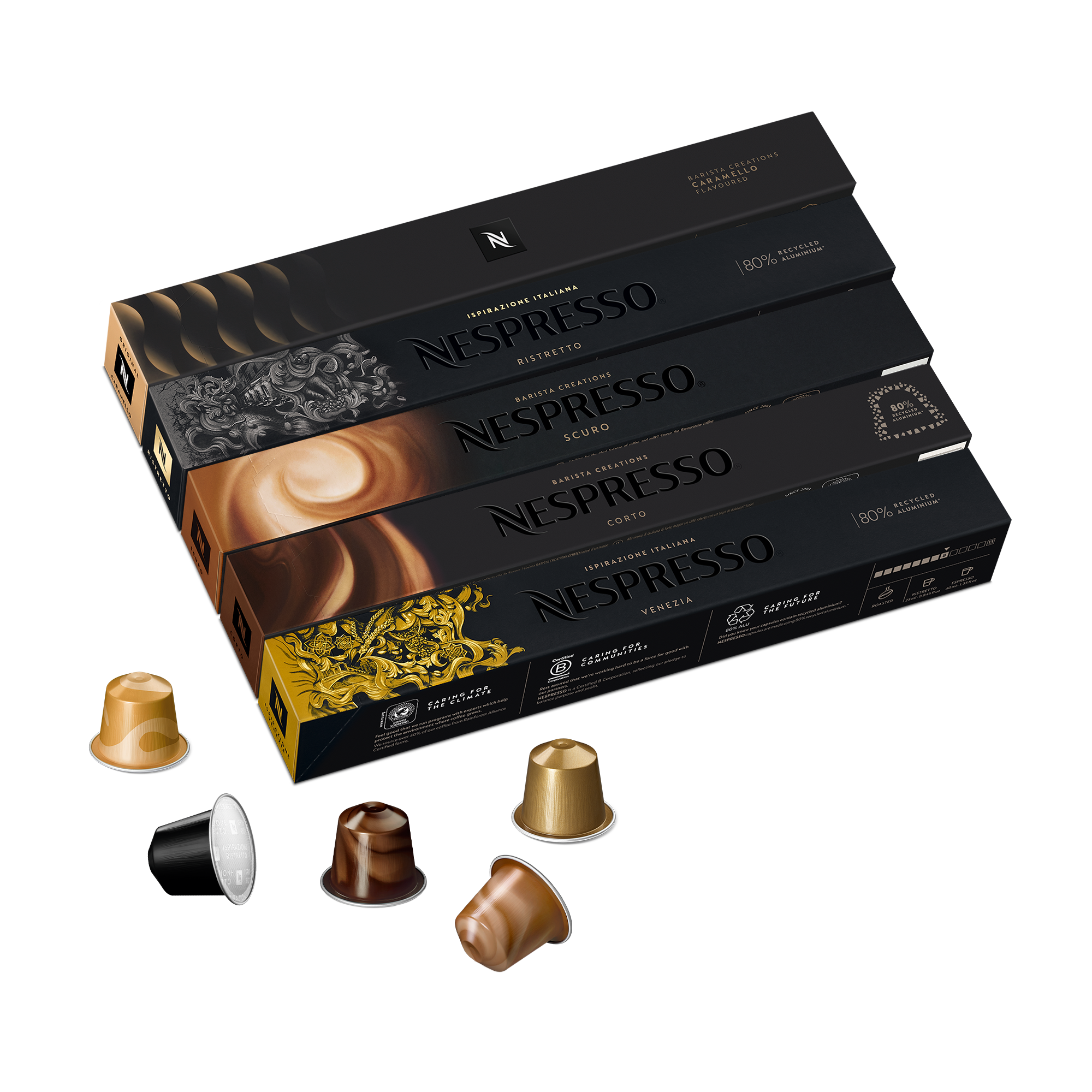 Vertuo 50 Capsule Barista Creations Indulgent Pack