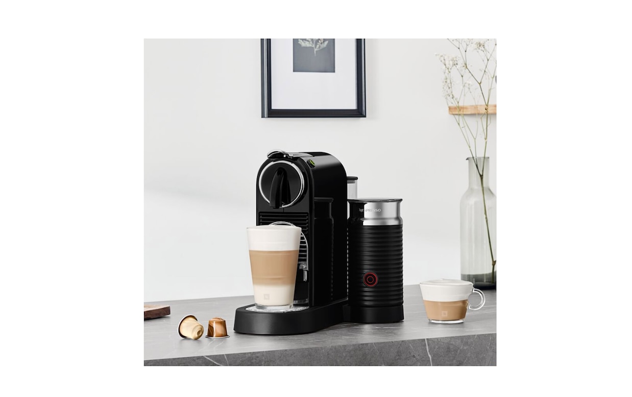 Reklame Exert Mekaniker CitiZ&Milk Black | Coffee Machine for frothy drinks | Nespresso
