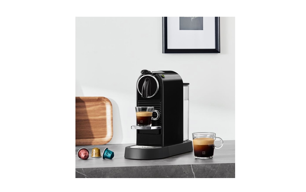 Sammensætning Opdagelse Ulempe Nespresso CitiZ svart → Beställ maskinen här | Nespresso