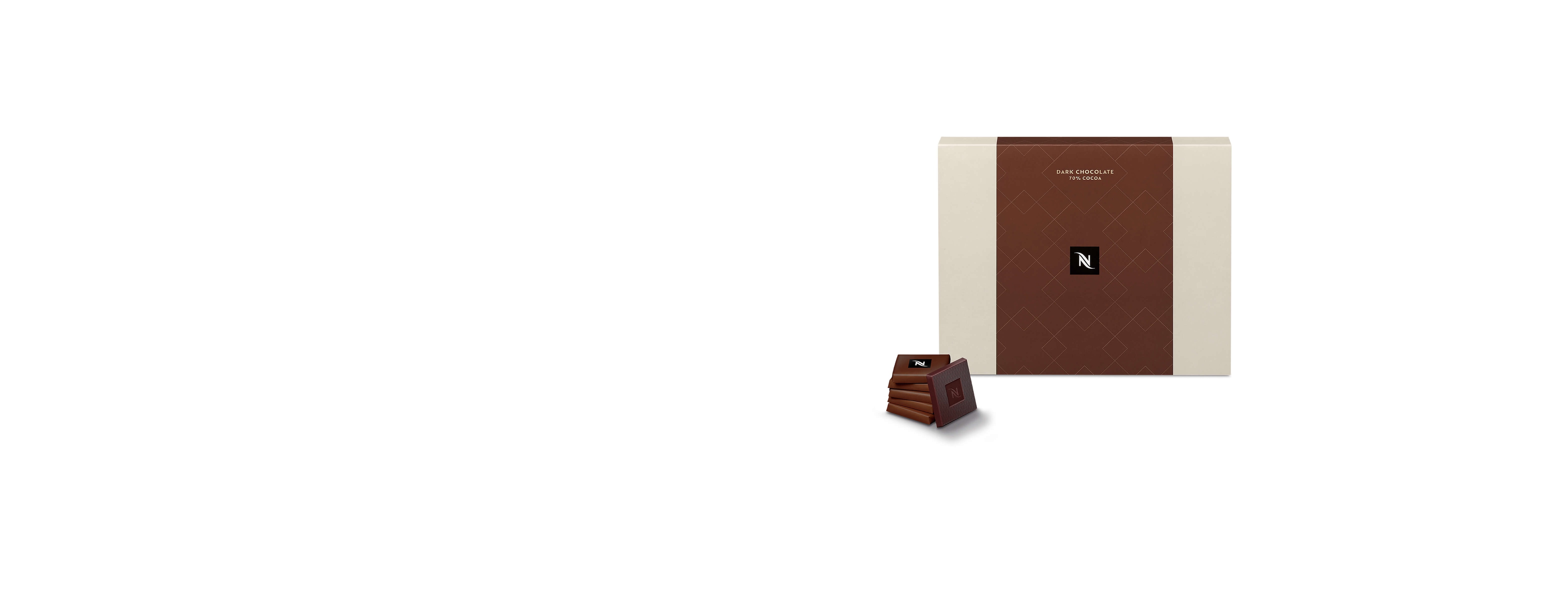 Dark Chocolate Squares - 70% cocoa