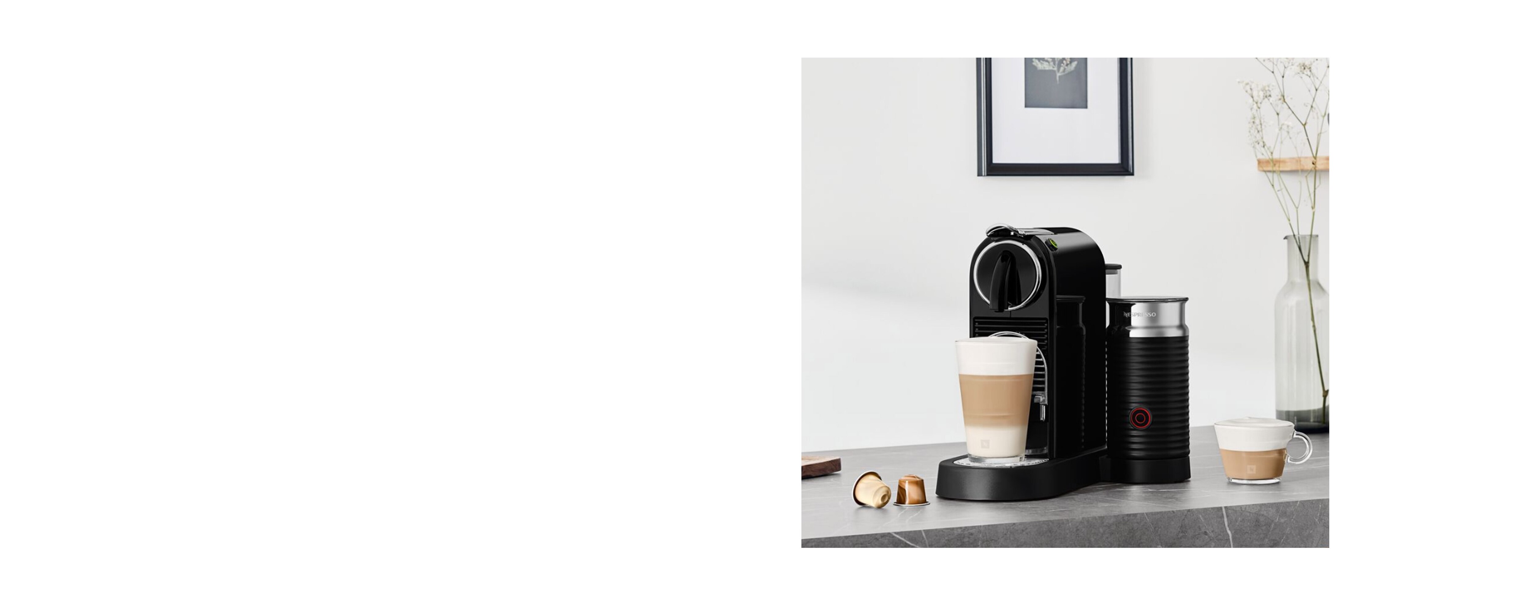 Nespresso CitiZ&Milk Sort | Kaffe | Nespresso