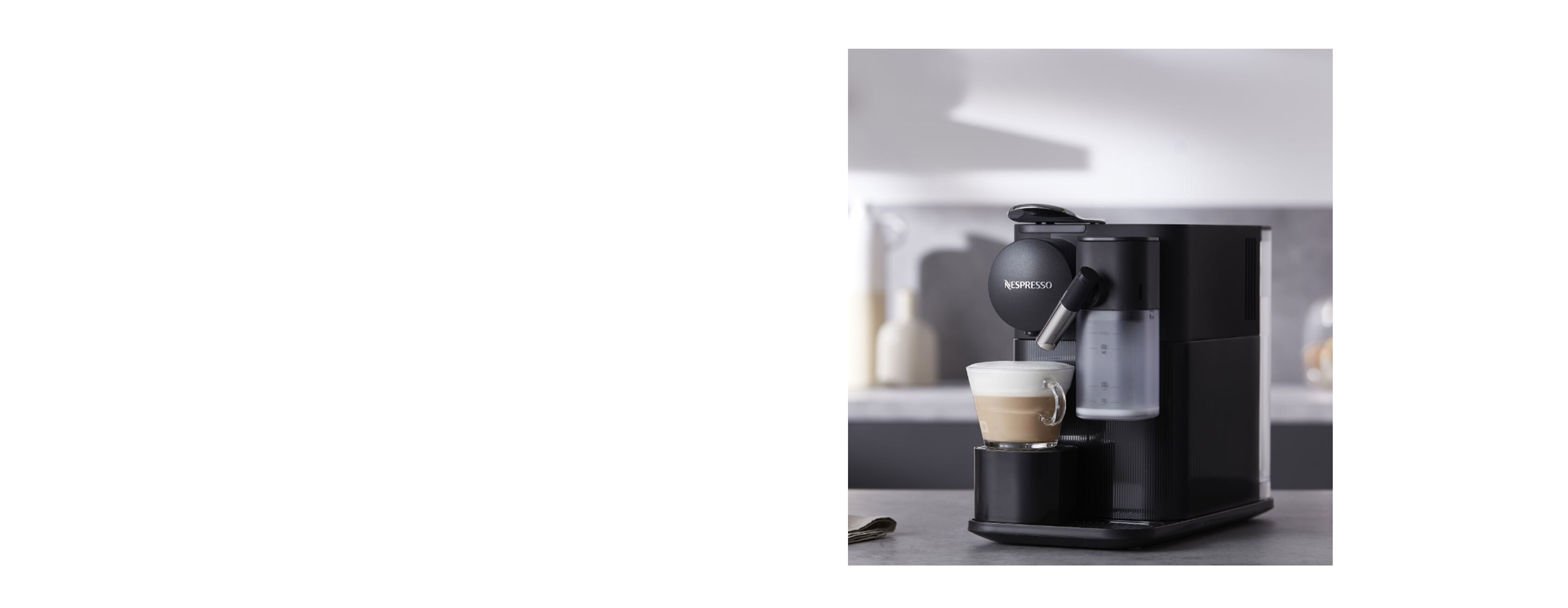 One Sort » Kaffemaskine | Nespresso
