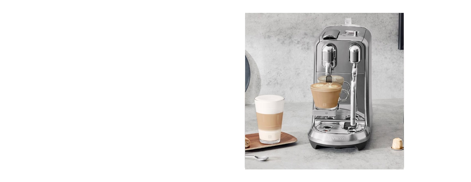 Nespresso Creatista Plus | Latte & |