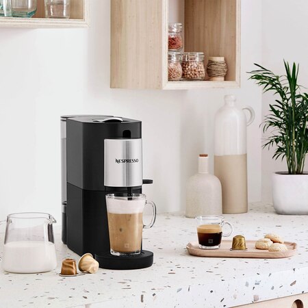 ネスプレッソアトリエ S85-BK ミルクフォーマー搭載（ネスプレッソ  
