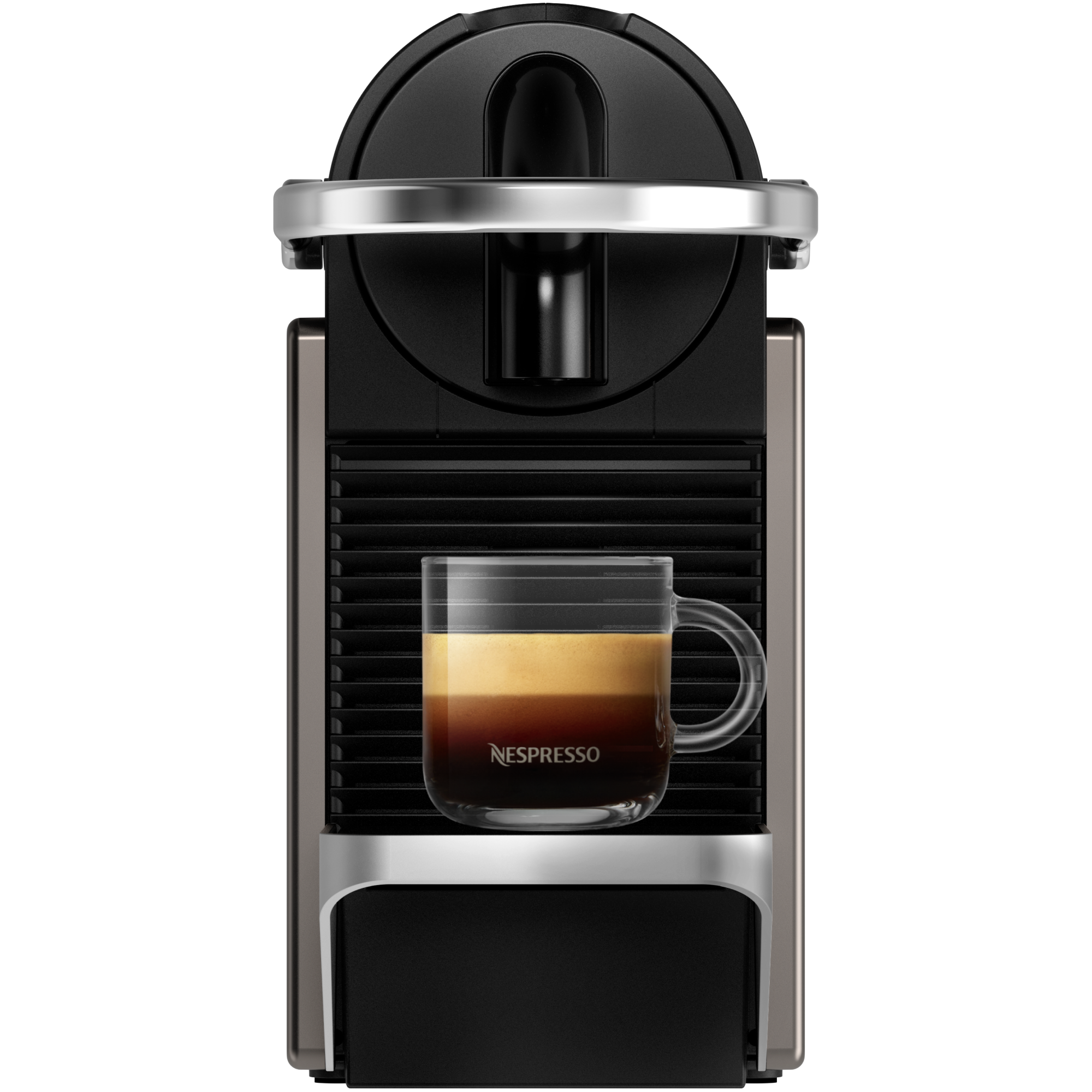 Machine à Café Nespresso Krups Citiz Argent Cafetière à Capsules XN741B10 pas cher