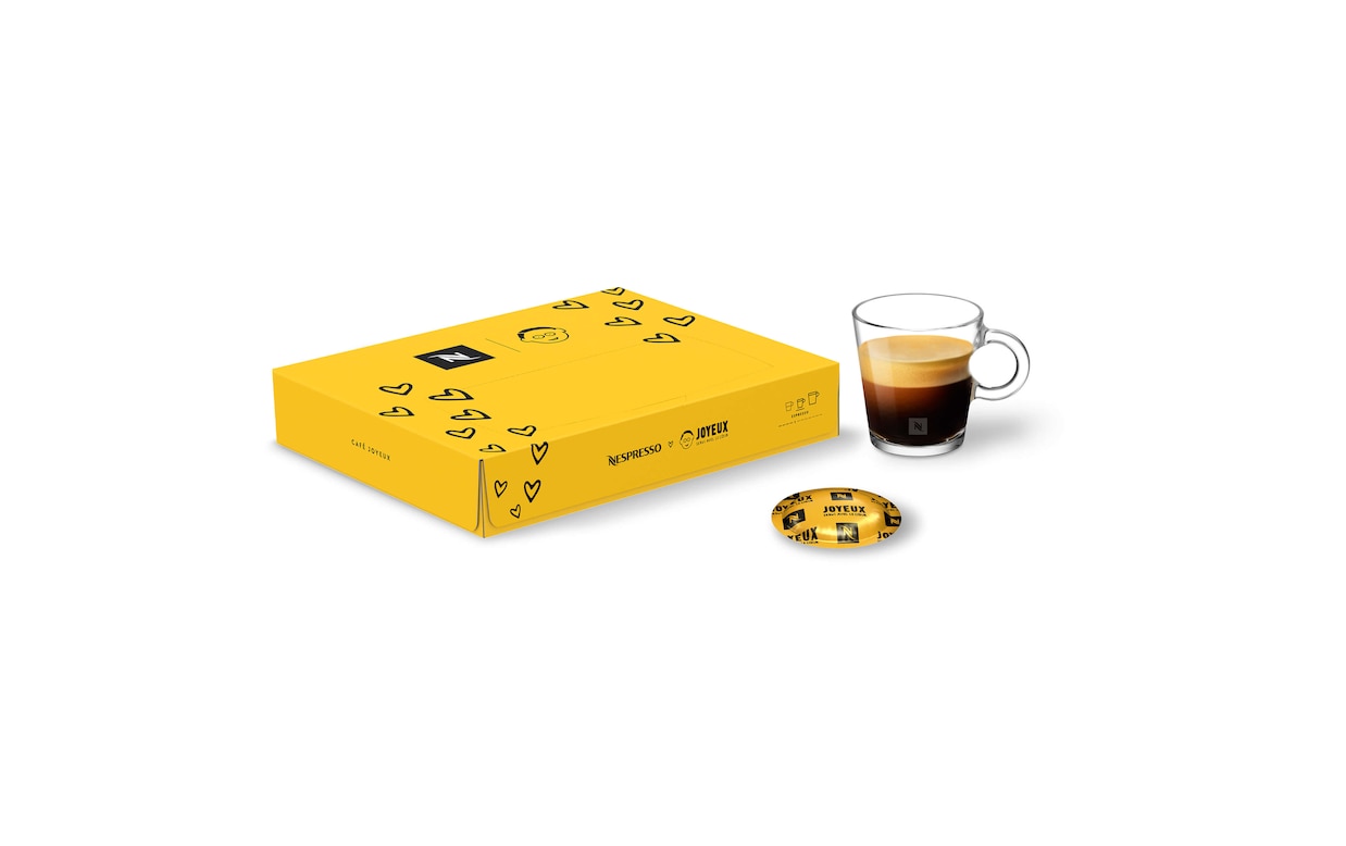 Nespresso pour Café Joyeux Edition Limitée Capsule café Nespresso