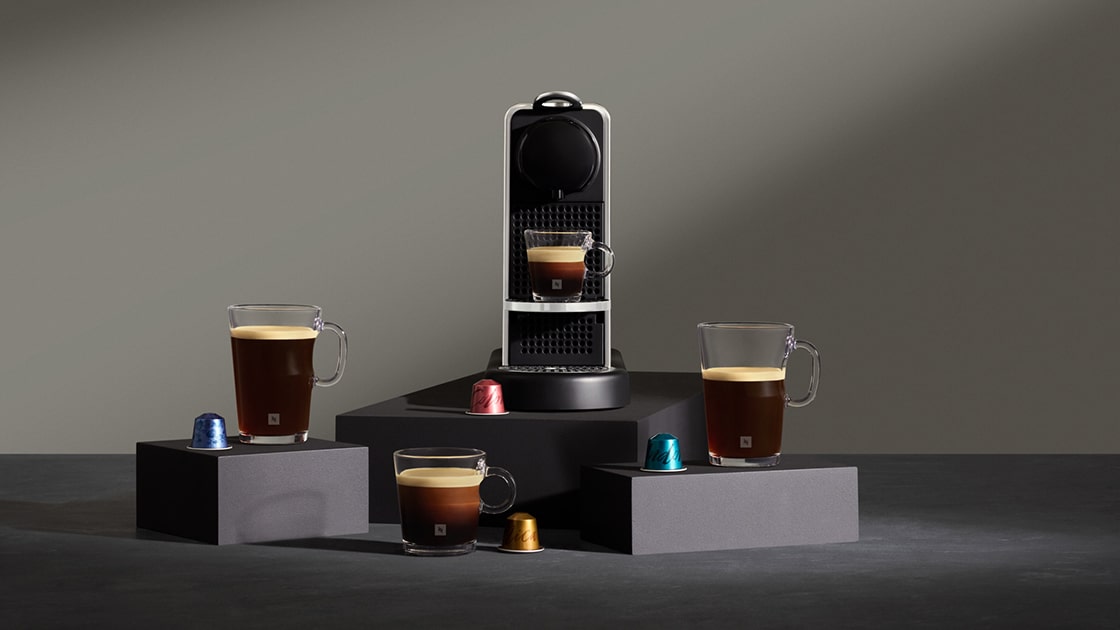 CitiZ Platinum Stainless Steel Coffee Machine - Nespresso™ Romania