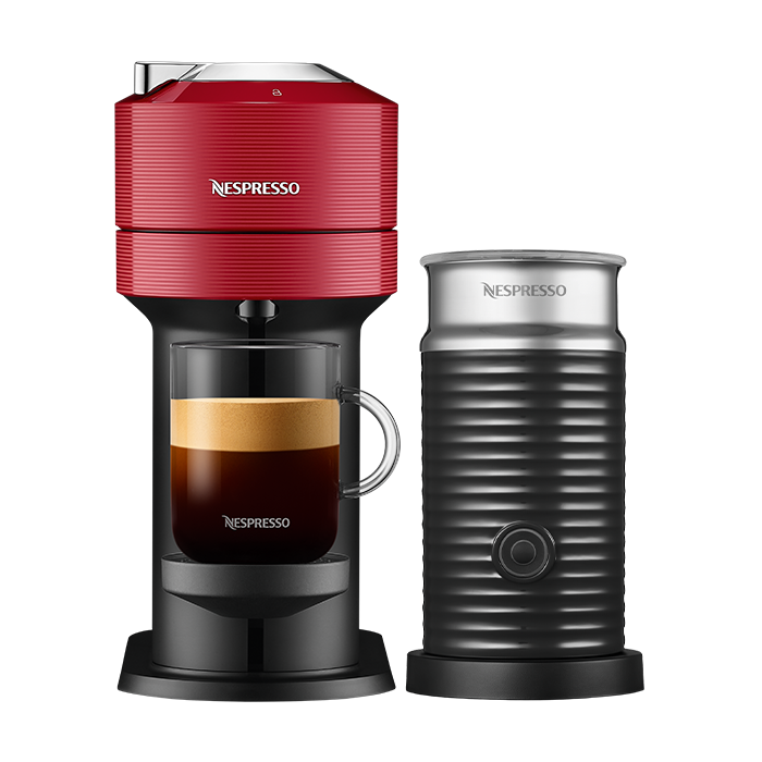 Vertuo Next Cherry Red Bundle