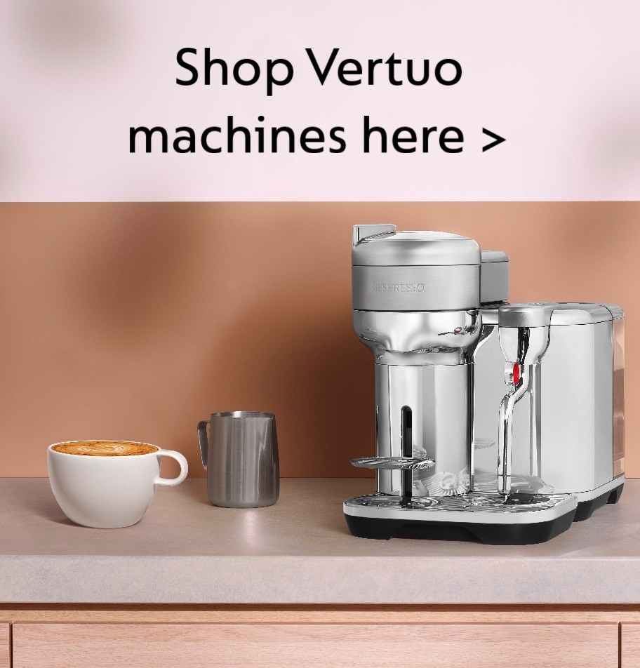 Nespresso VertuoPlus Deluxe Coffee Maker & Espresso Machine with Aeroccino  Milk Frother