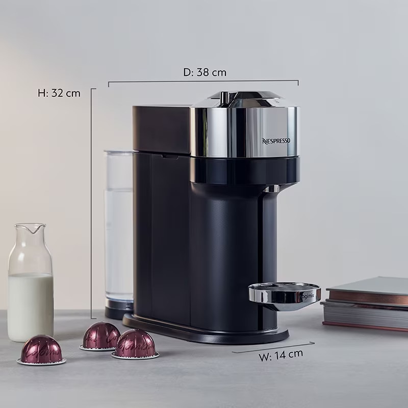 Nespresso Vertuo Next Pure Chrome - Vertuo Machine - Nespresso ®