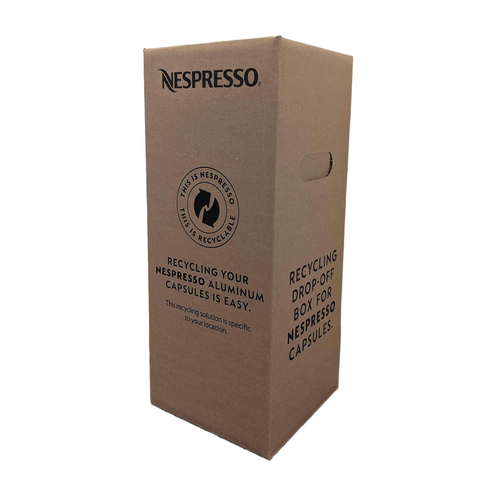 Small Recycling Box Capsules Recycling Nespresso Canada