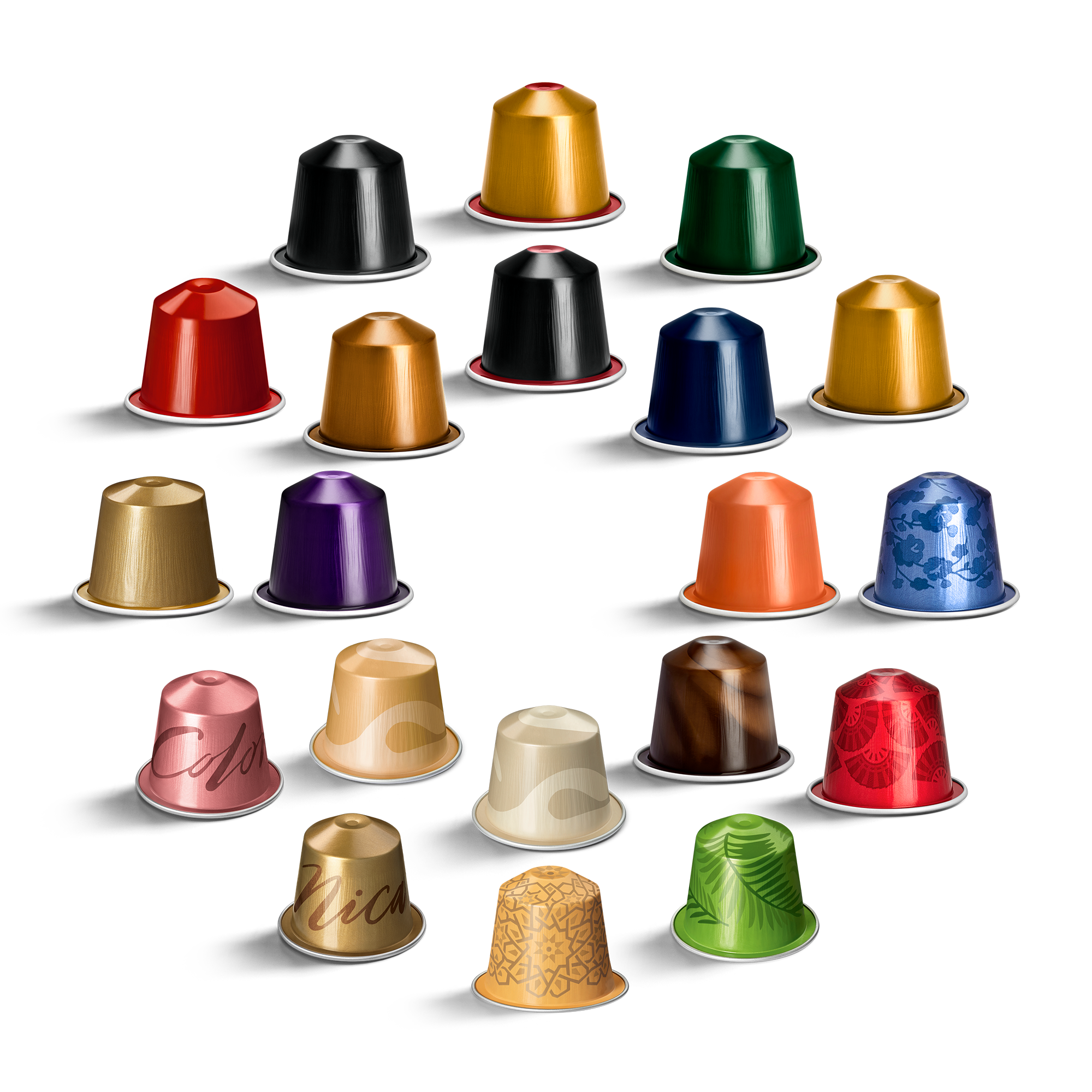 World Explorations 100 Coffee Capsule Assortment - Nespresso Türkiye