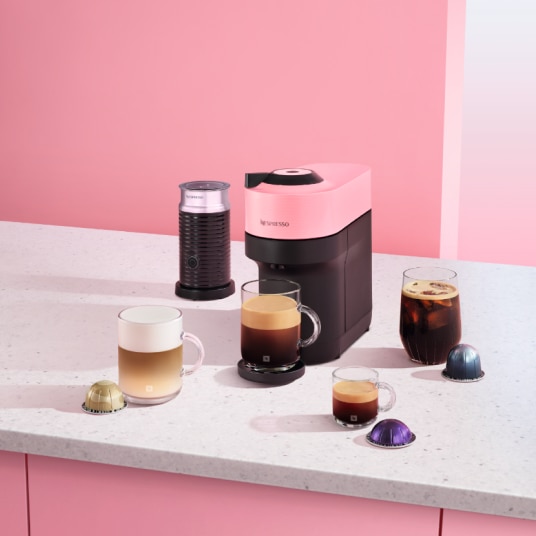 Vertuo Pop Candy Pink Capsule Coffee Maker Nespresso Mexico