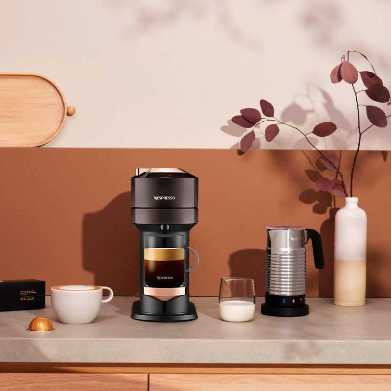Nespresso VERTUO Next Premium Rich Brown Vertuo Kaffeemaschine