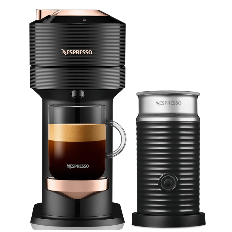 Vertuo Next Premium Rose Gold & Aeroccino Refurbished - Nespresso CA