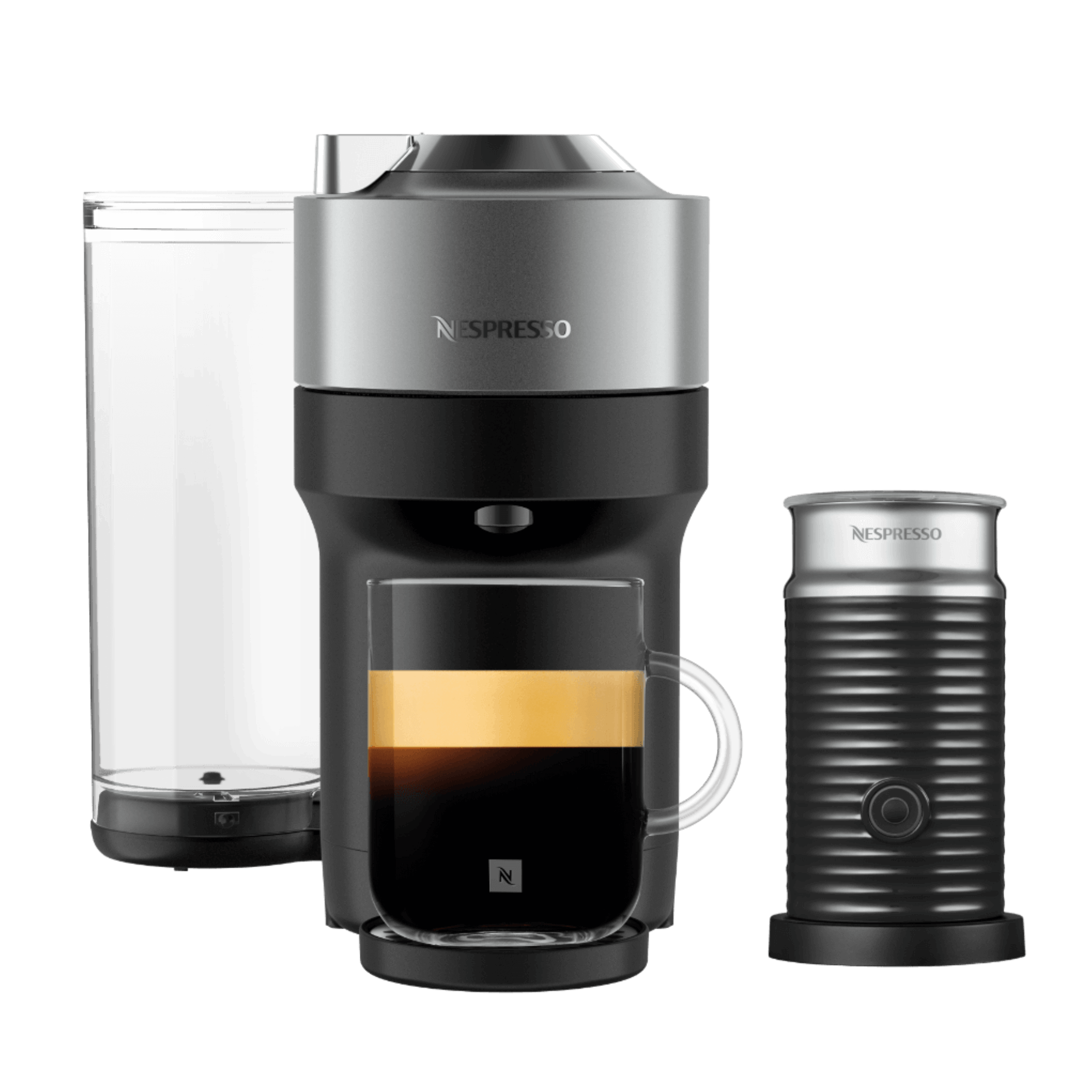 Nespresso VERTUO Pop+ Titan: Eleganz und Funktionalität vereint! inkl ...