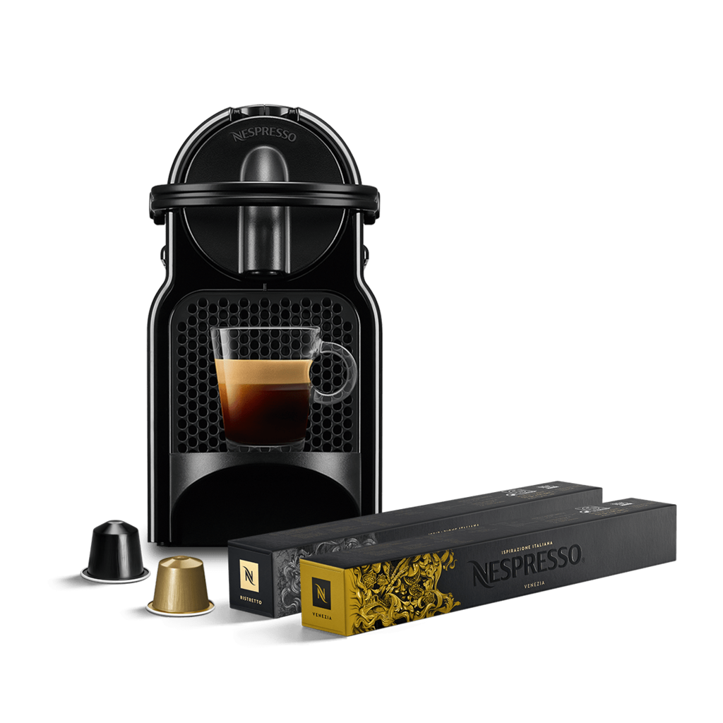 Buy Inissia Black Starter Pack Nespresso MY
