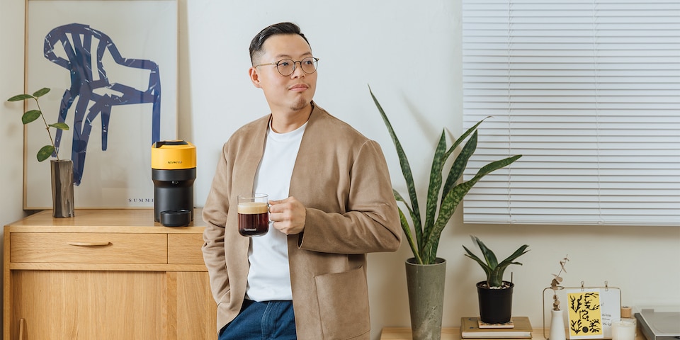 VV Café創辦人陳冠哲開箱Nespresso VERTUO