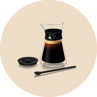 ヴァーチュオ コーヒーマグカップ M (2個) | コーヒーアクセサリー