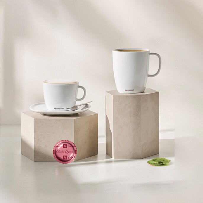 Colombia Organic 50 Coffee Capsule Box - Nespresso Professional MY