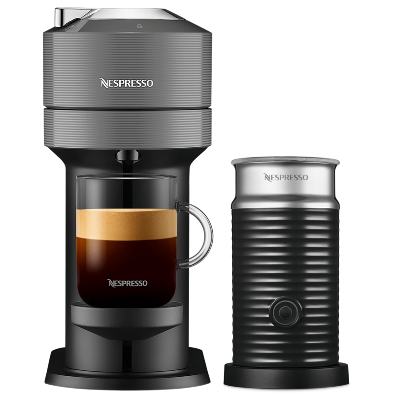 Nespresso Vertuo Next Dark Grey Aeroccino Bundle - Vertuo Coffee
