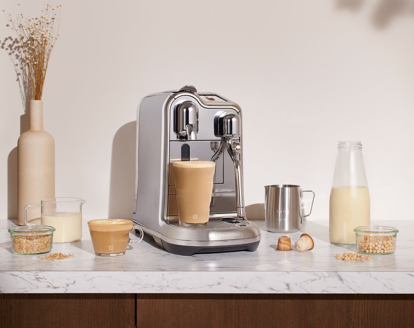 Stainless steel Milk Jug - Replacement part - Nespresso Canada